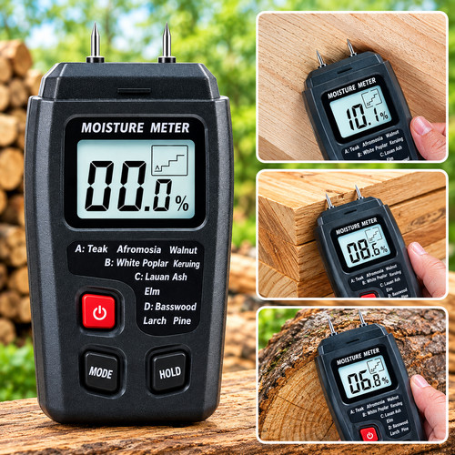 Digital moisture detector damp - moisture,
