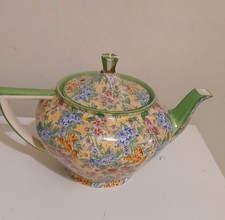 Royal Winton Rare Grimlades  Teapot  Somerset Chintz  Ajax Shape