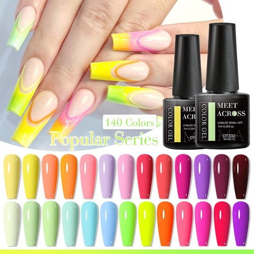 Glitter gel nail - gel, polish