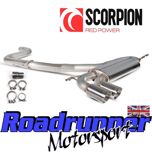 Scorpion golf gti mk5 exhaust - scorpion,
