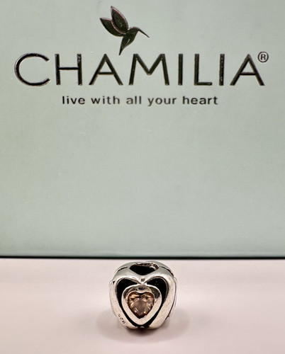 Chamilia heart stone - heart,