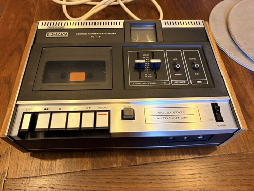 Vintage sony tc 121 - x,