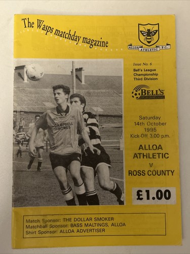 Alloa athletic ross - athletic, v