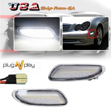 Clear LED Side Marker Lights