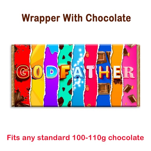 God father novelty chocolate - father,