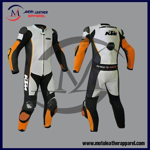 Ktm motorbike leather suit - ktm,