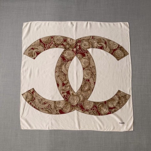 Chanel vintage logo silk - chanel,