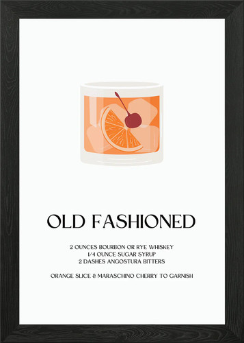 Old fashioned cocktail - fashioned,
