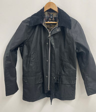 Barbour ASHBY Men's Black Wax Jacket Size Medium, Worn Once Immaculate
