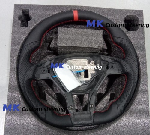 Full leather sport steering - sport,