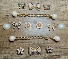 14pc Pearl Chain Gem Bling