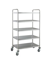 Flat Pack 5 Tier Stainless