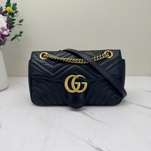 Gucci marmont small chain - gg,