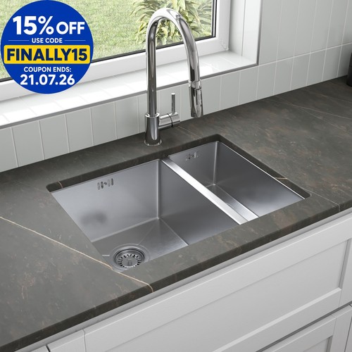 Stainless steel kitchen - kitchen, sink