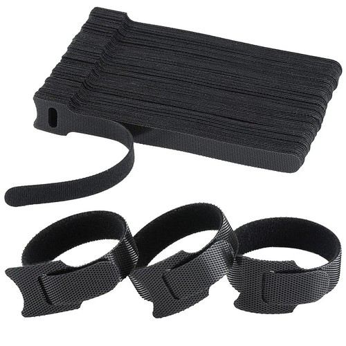 100xreusable ties velcros - ties,