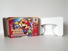 Paper Mario The Thousand Year Door 64  Nintendo 64 N64 USA NTSC Box & Tray