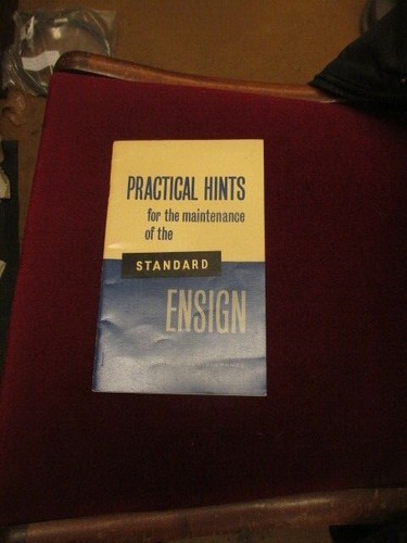 Standard ensign instruction - ensign,