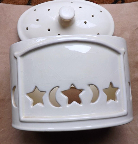 Vintage pottery moon phases