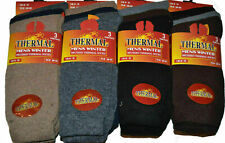 3,6,9,12 MEN'S THERMAL MULTI COLOURS WARM WINTER GIFT SOCKS SIZE UK (6 - 11 )