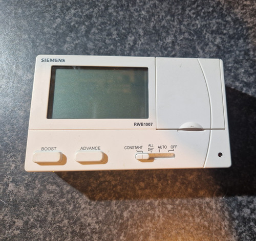 Siemens rwb1007 heating - siemens,
