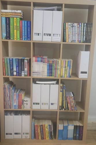 Book collection mixture - book,