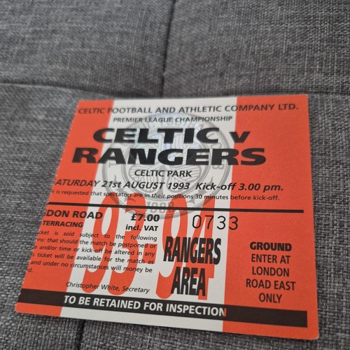 Ticket stub celtic - ticket,