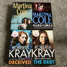 Crime Thriller Books Bundle X 4 Inc 2 Hardbacks Martina Cole Roberta Kray