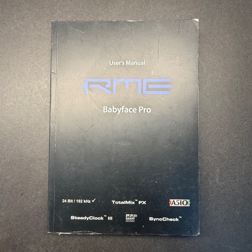 Vintage rme babyface pro - rme,