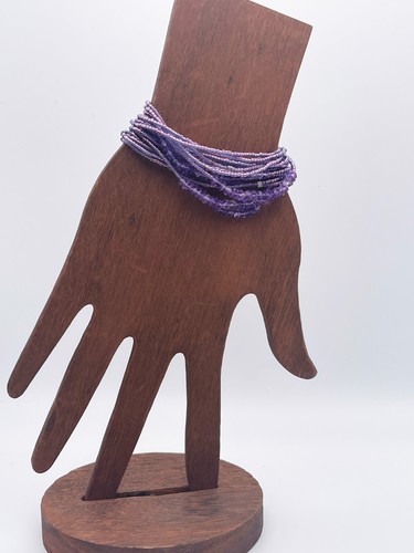 Piece purple bracelet - purple, stack