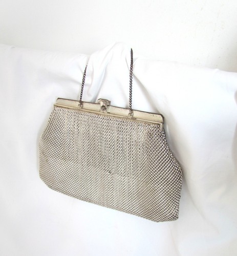 Vintage silver clutch hand