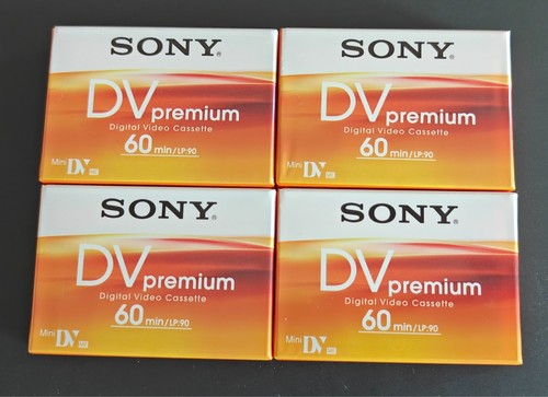 Sony minidv premium tapes - sony,