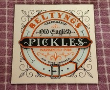 Vintage Beltyngs Pickles