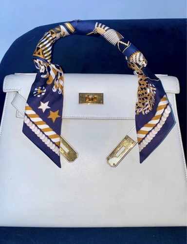 Hermes vintage white kelly - hermes,