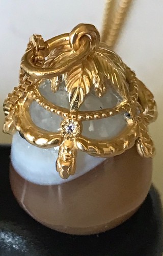 Silver memento mori faberge - ,