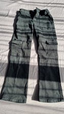 Girls 9-10 years black cargo