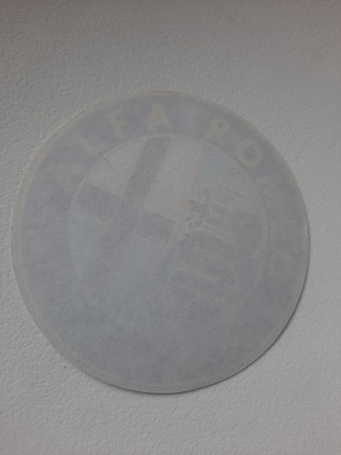 Alfa romeo circle - romeo,, window