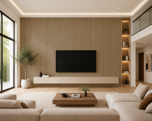 Acoustic wall panel natural - acoustic,