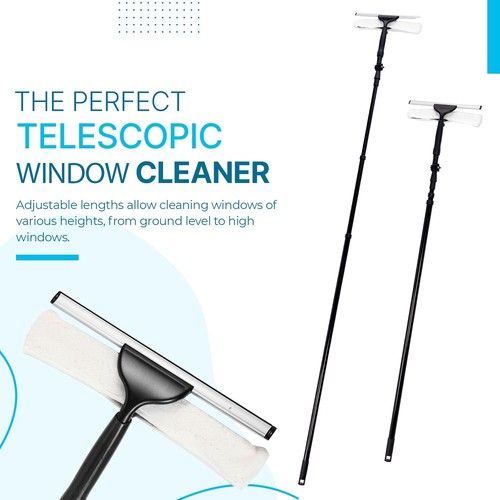 Telescopic squeegee cleaner - telescopic,