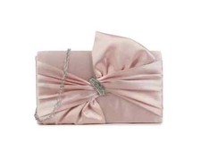 Women's Satin Pleated Clutch