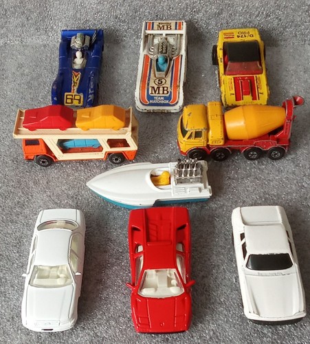 Vintage diecast cars - vintage, joblot