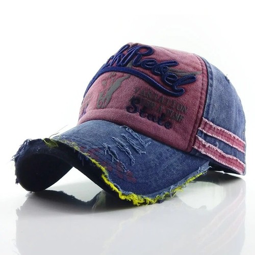 Bull head embroidered - embroidered, baseball