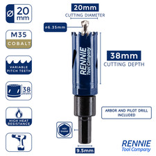 Cobalt Bi-Metal Hole Saw Set