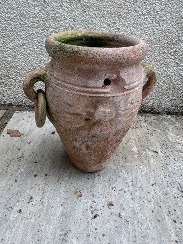 Terracotta two handled garden - terracotta,