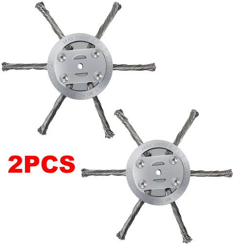 Steel wire trimmer head - 6",