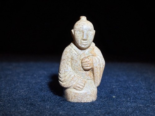 Ancient chinese jade kneeling - ancient,