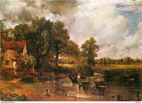 Postcard art painting - -,