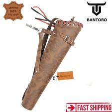 Leather Archery Quiver Tiger