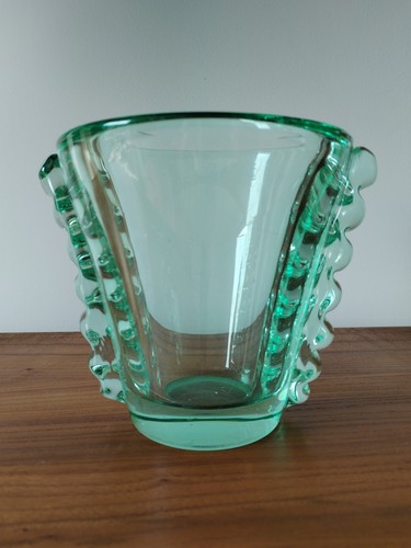 Vase signed daum - signed, nancy