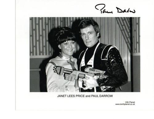 Paul darrow blake signed - darrow,