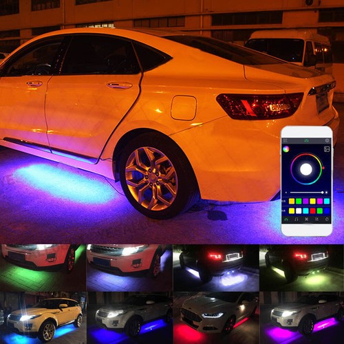 Rgb led under car tube - led,